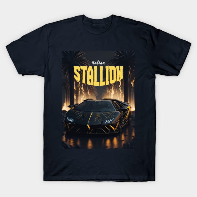 Italian Stallion T-Shirt by By_Russso